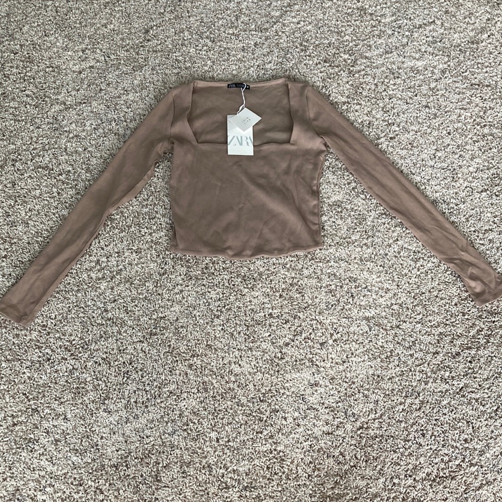 Brand new zarna crop top with tags